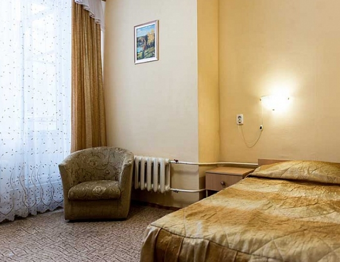 Стандарт 1-местный 1-комнатный в корпусе №3 - Санаторий «Сосновый Бор» РЖД-Здоровье