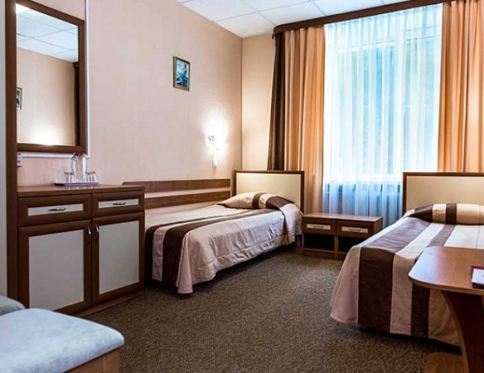 Стандарт 2-местный 1-комнатный в корпусе №4 DBL - Санаторий «Сосновый Бор» РЖД-Здоровье