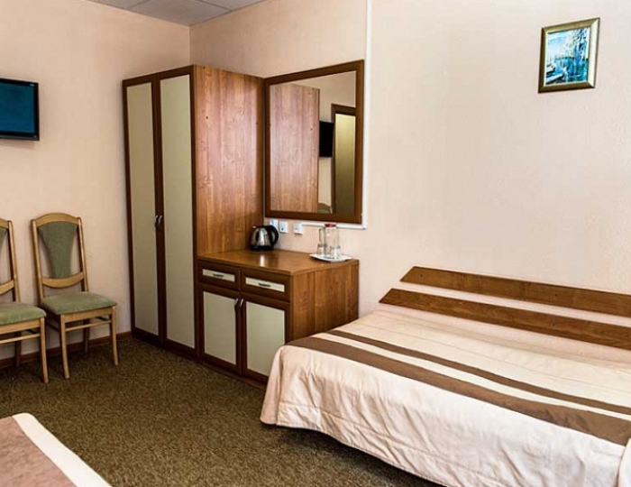 Стандарт 2-местный 1-комнатный в корпусе №4 DBL - Санаторий «Сосновый Бор» РЖД-Здоровье