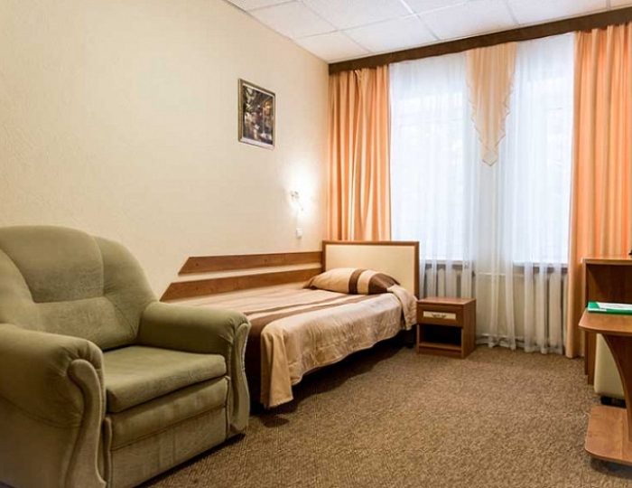 Стандарт 1-местный 1-комнатный в корпусе №3,4 - Санаторий «Сосновый Бор» РЖД-Здоровье