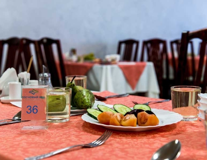 Рестораны и бары - Санаторий «Сосновый Бор» РЖД-Здоровье